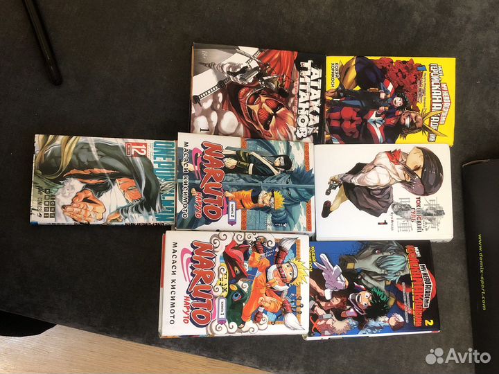 Коробка с мангой