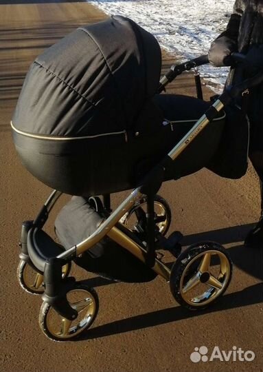Коляска Adamex 2в1+автокресло и трость в подарок