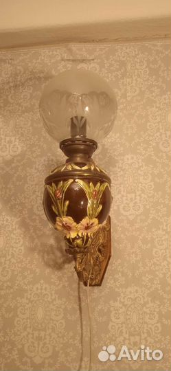 Бра майолика 19 век