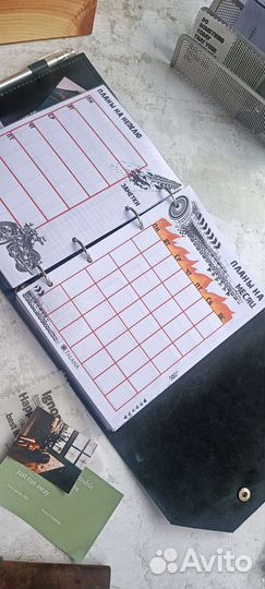 Ежедневник из натуральной кожи