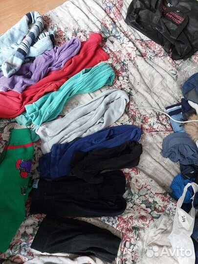 3 пакета вещей на мальчика размеры 110-116