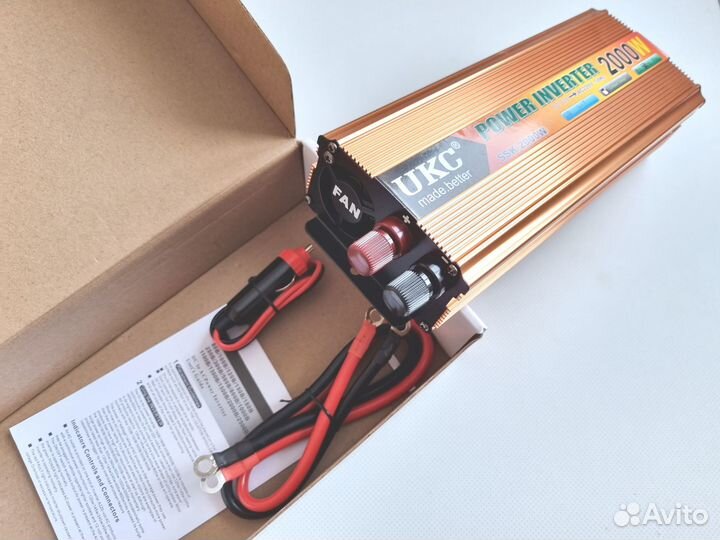 Инвертор автомобильный с 12в на 220в