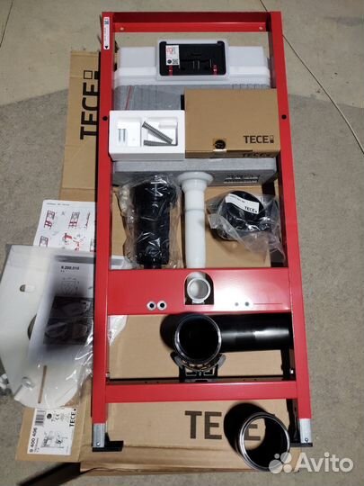 Инсталляция 9400406 с кнопкой хром глянец