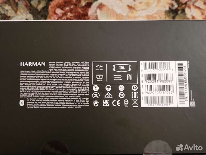 Колонка JBL Charge 5 новая оригинал