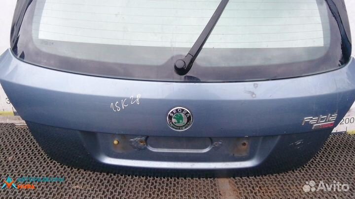 Крышка багажника (дверь 3-5) Skoda Fabia 2 (5J)