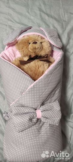 Одеяло на выписку осень-зима