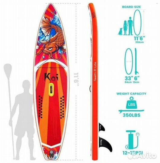 Sup board сап доска KOI