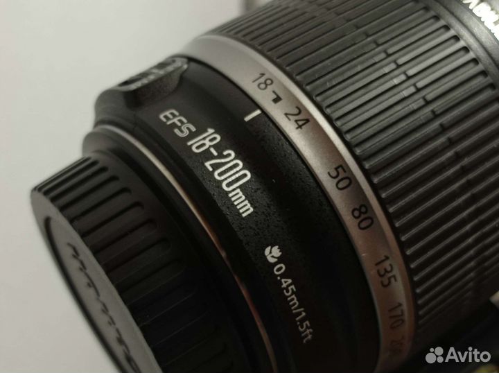 Объектив canon 18-200