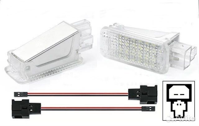 Подсветка салона Audi VW Polo Golf Passat Skoda