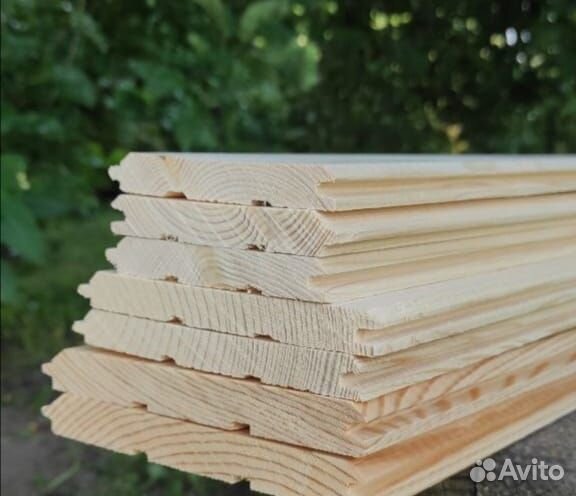 Имитация бруса от Деда Мороза 17х146х2000, вс