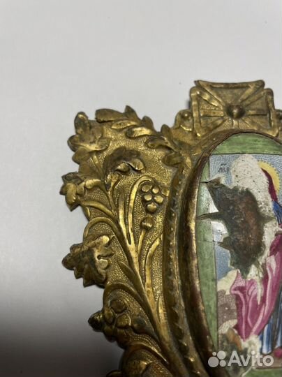 Накладка старинная Церковная религиозная