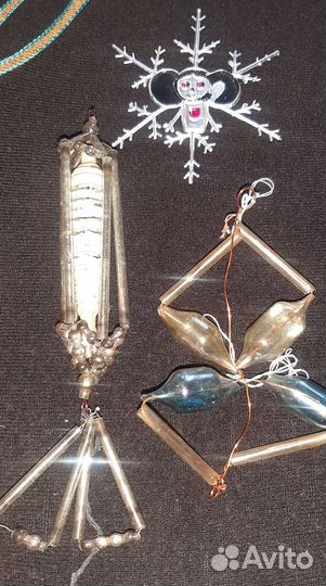 Елочные игрушки СССР в реставрацию