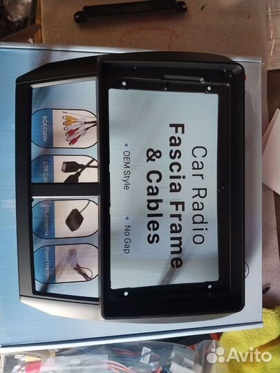 Рамка и Магнитола для Subaru 9 дюймов