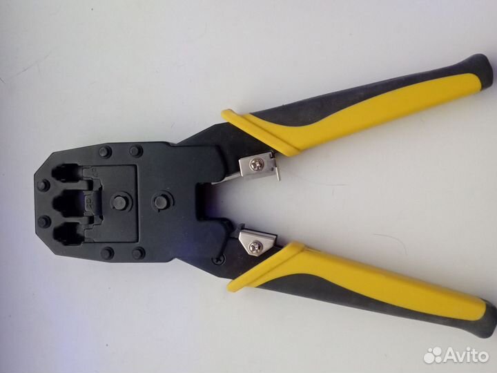 Пресс клещи для обжима интернет кабеля