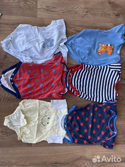 Детские вещи пакетом 3-6 мес
