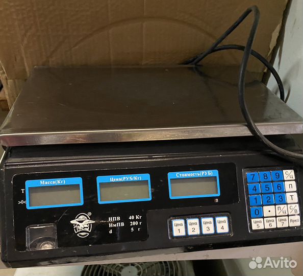 Весы настольные