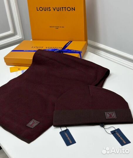 Мужской шарф и шапка