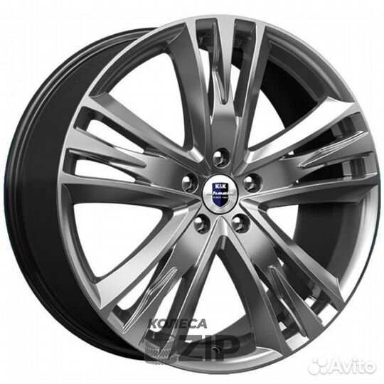 K&K Атлас 8.5x20 5*120 ET45 DIA72.6 Дарк платинум