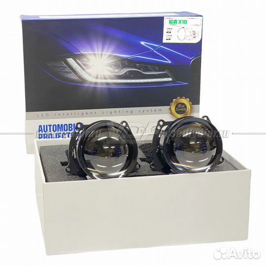 Светодиодные линзы Cerida X10 3.0 Bi-Led (комплект