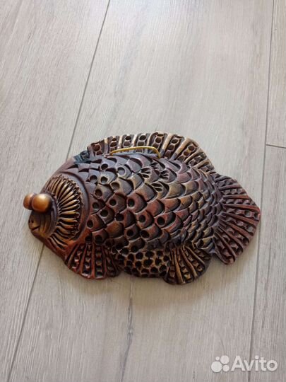 Рыбы декоративные. Ручная работа. Панно