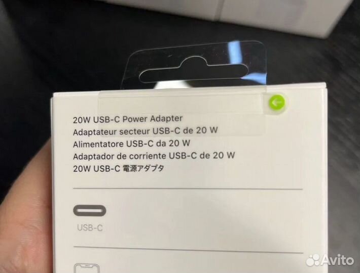 Адаптер apple 20w USB-C