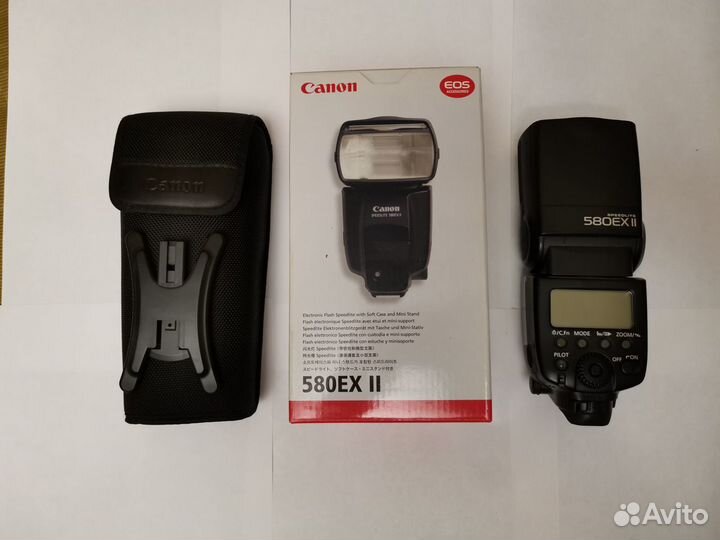 Вспышка Canon 580 ex II