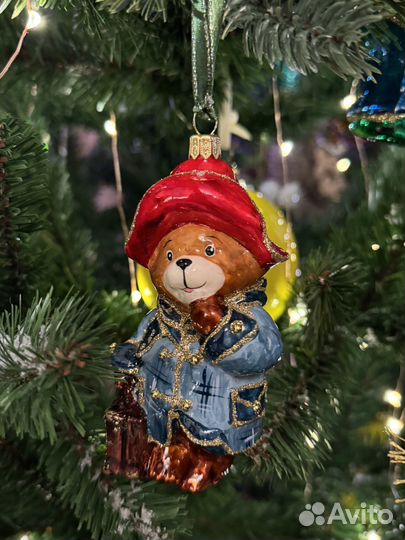 Елочная игрушка Мишка Паддинтон