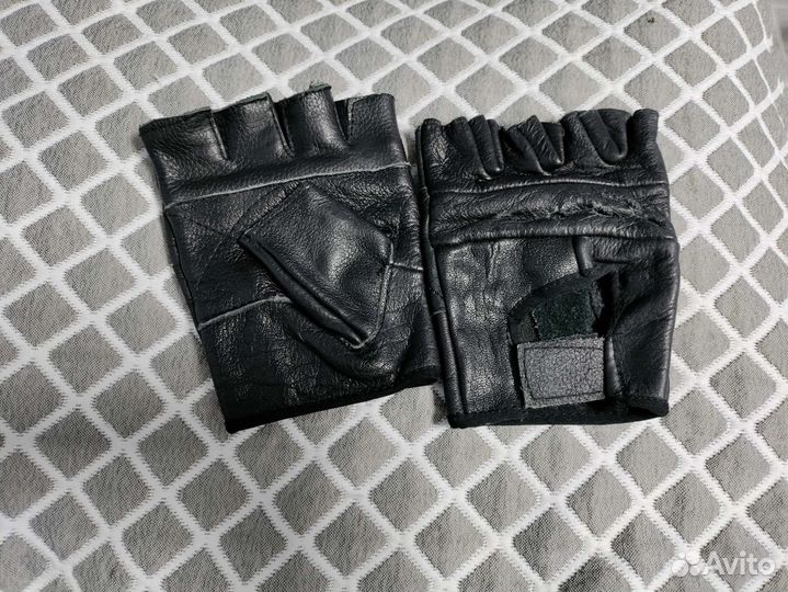 Перчатки кожаные