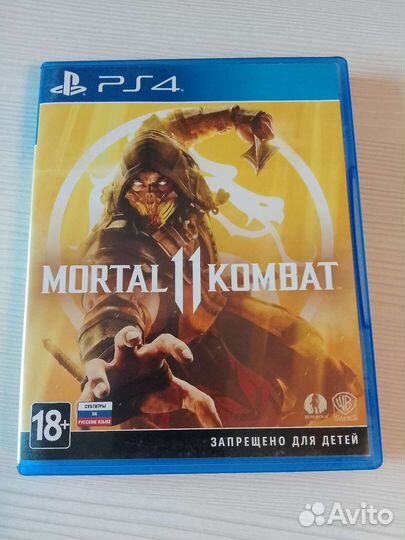 Диск PS4 Mortal Kombat 11