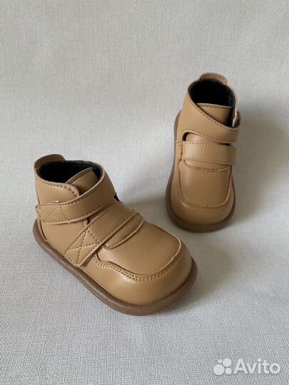 Демисезонные детские босоногие ботинки
