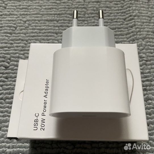 Адаптер apple USB-C 20w блок для iPhone и AirPods