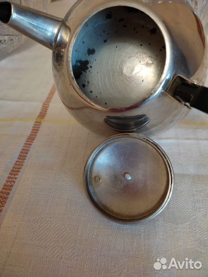 Чайник заварочный мельхиоровый СССР
