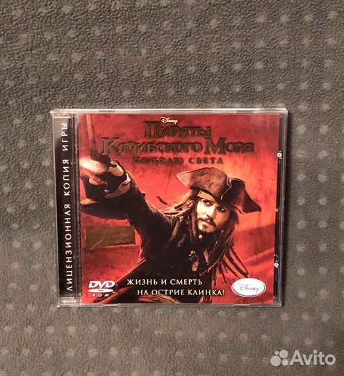 Пираты карибского моря игра DVD