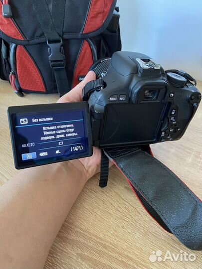 Зеркальный фотоаппарат canon eos 600d