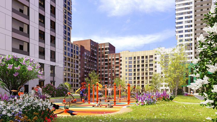 1-к. квартира, 41,4 м², 10/25 эт.