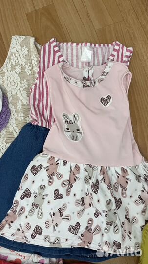 Пакет одежды на девочку 86-92