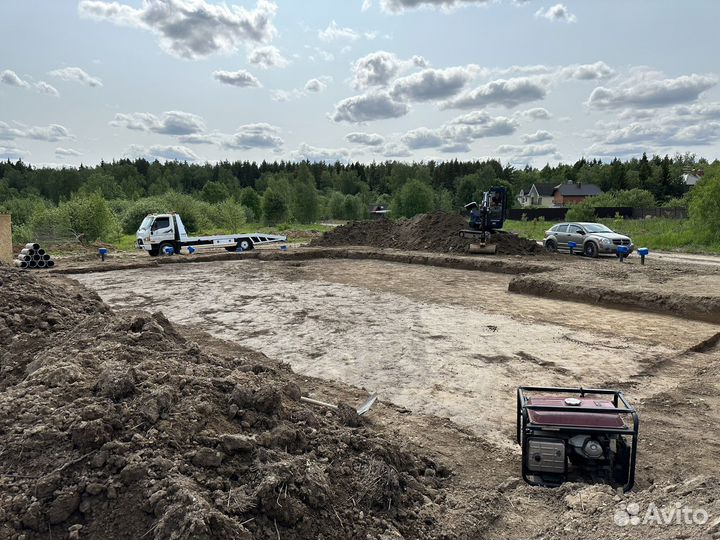 Услуги мини экскаватора Клин