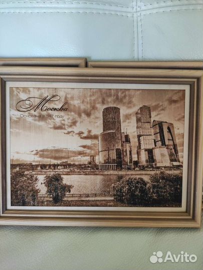 Сувенир картина Москва Новая