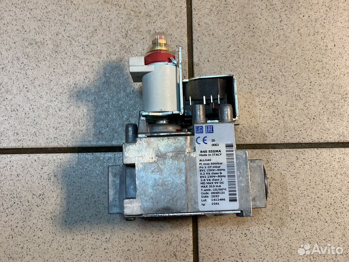 Газовый клапан на котел Baxi