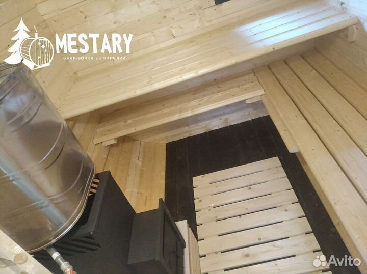 Баня Квадро 4м. (Карелия)