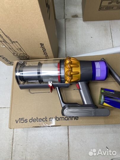 Пылесос dyson v15s detect submarine