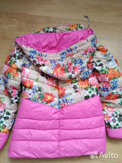 Куртка для девочки удлиненная