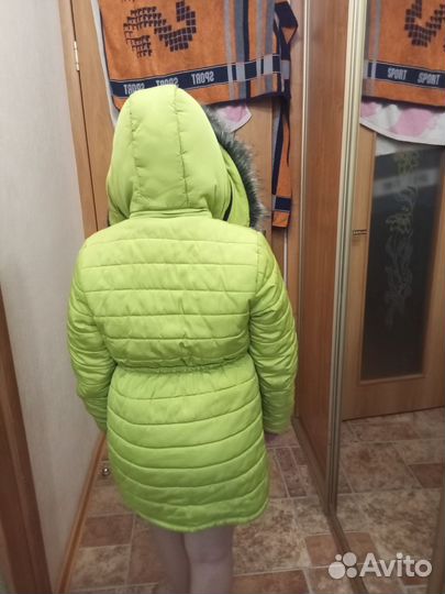 Куртка зимняя для девочки 140