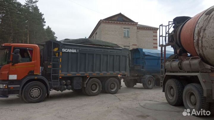 Песок строительный