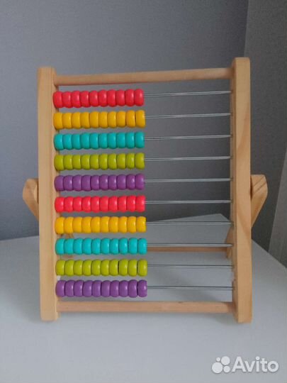 Счеты деревянные детские