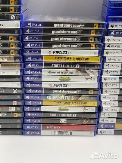 Игры PS4 и игры PS5, Новые, Лицензия