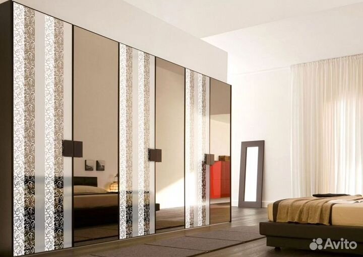 Узорчатое зеркало Brinolli цена за лист