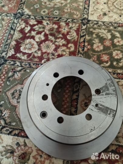 Диск задний тормозной Toyota Land Cruiser 80