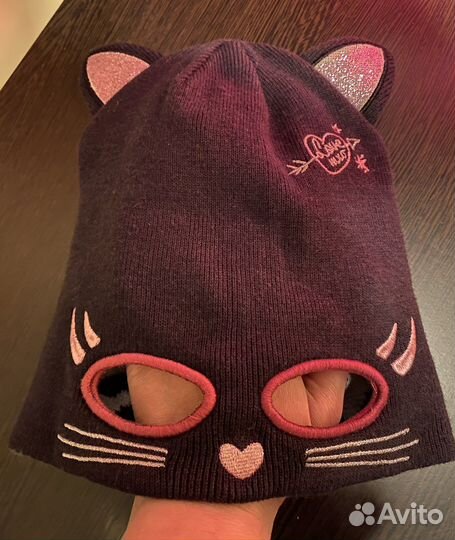 Пакет шапок на девочку, 5-8 лет