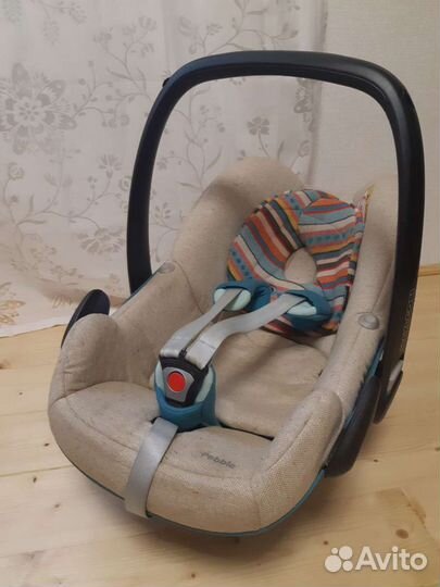 Автокресло Maxi Cosi Pebble Folkloric Blue 0+